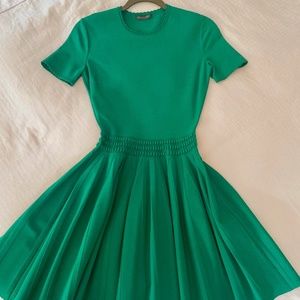 Alexander McQueen Stretch Knit Mini Dress